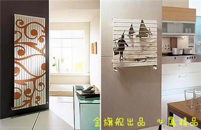 暖气片装修效果图，金旗舰暖气片装修效果，金旗舰被奥运工程选用