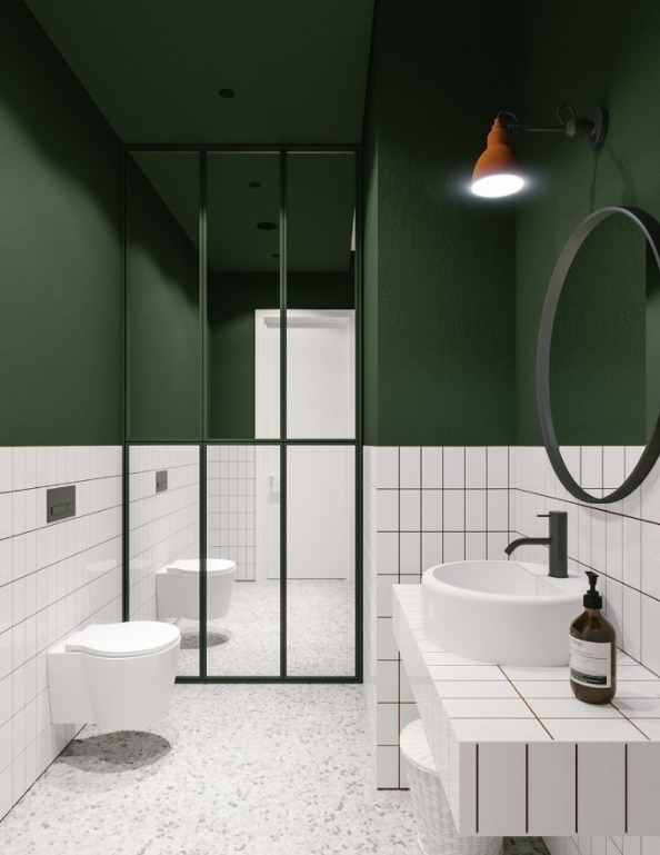 家庭盥洗室怎么装修？看看这些高颜值的盥洗室案例